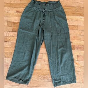Destination Maternity linen blend Pants